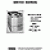 KitchenAid 4 Series Top Loading Portable Dishwasher Service Manual