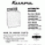 Parts List for Kenmore Washer
