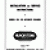 Blackstone Automatic Washers 250-350 Service Manual