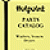 1949-1956 Hotpoint Automatic Washer Parts Catalog